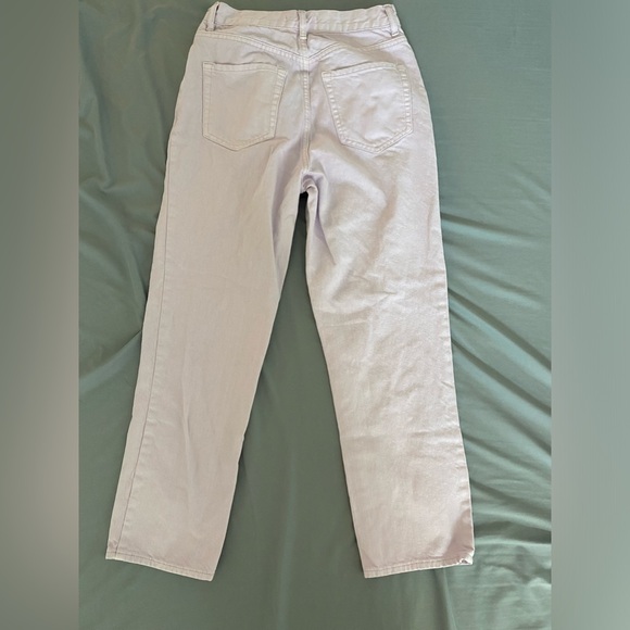 Pacsun lavender high rise straight leg jean - Picture 2 of 4